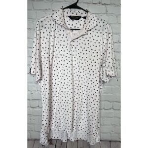 POLO Golf Ralph Lauren‎ short sleeve light pink polo shirt, sz L